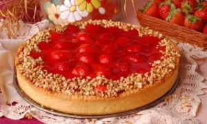 melhor torta de morango