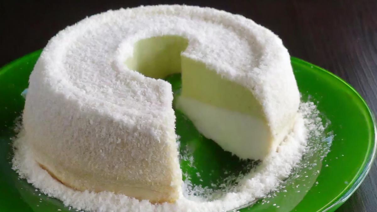 Pudim de Maria-Mole: Leve, gelado e sem forno!