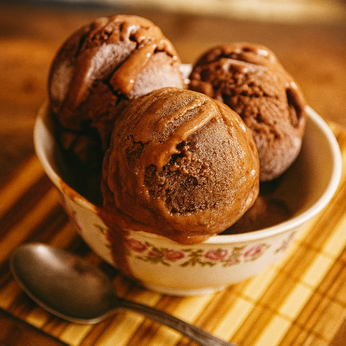 Sorvete Fit de Banana com Cacau: Uma Sobremesa Saudável