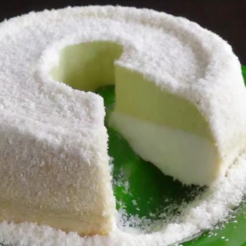 Pudim de Maria-Mole: Leve, gelado e sem forno!