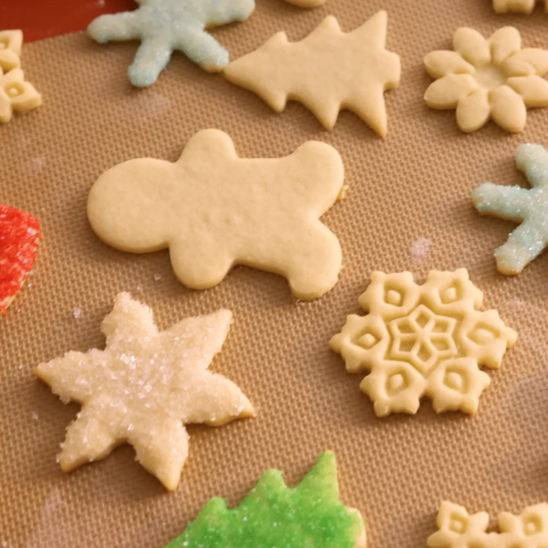Homemade Sugar Christmas Cookies